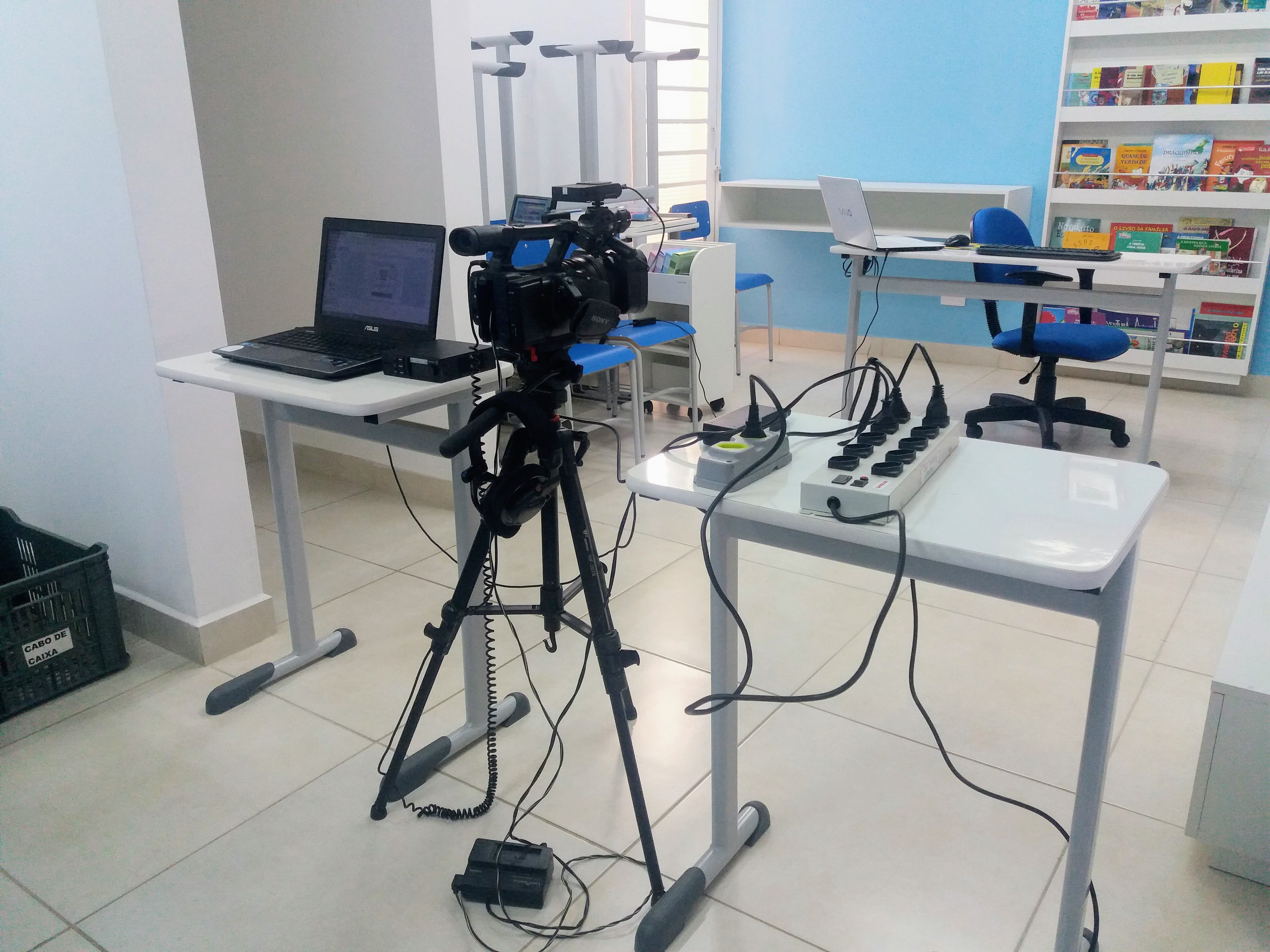 Produção de aulas online para professores